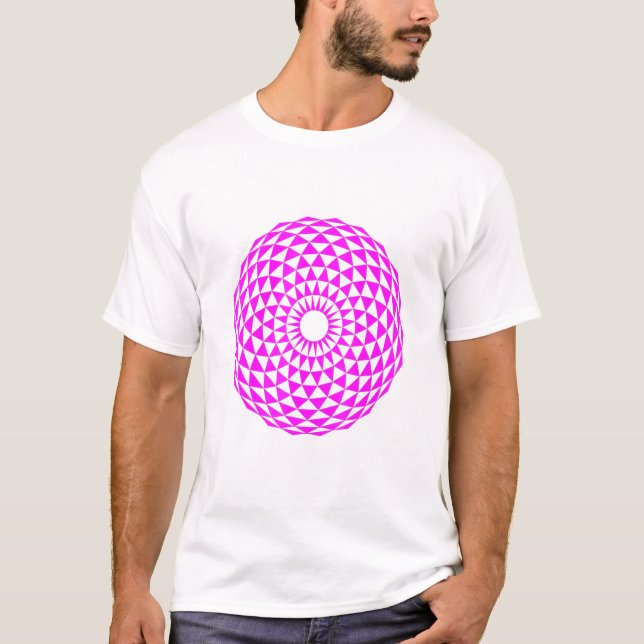Geometri Inslag och former T Shirt (Framsida)