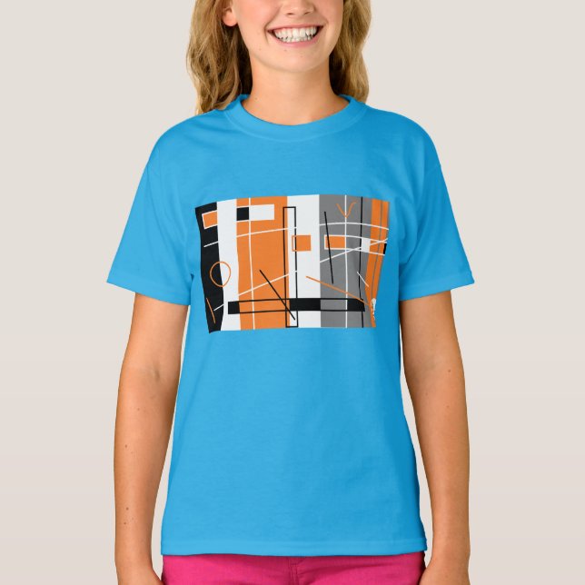 Geometri inspiration Cool T-shirt (Framsida)