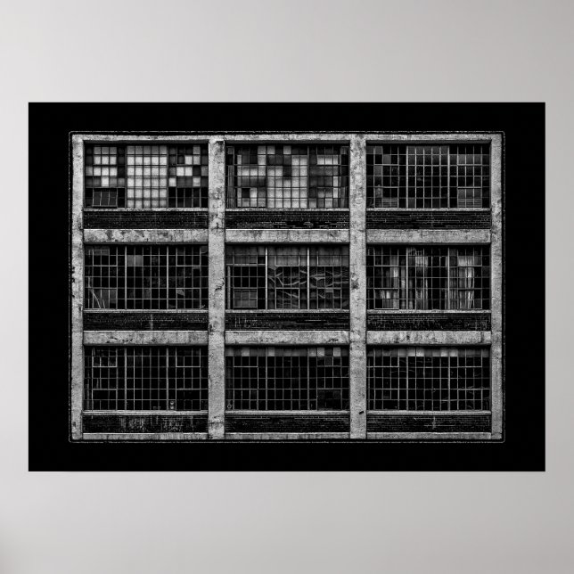 Geometri nr 15 med Gräns Poster (Framsidan)