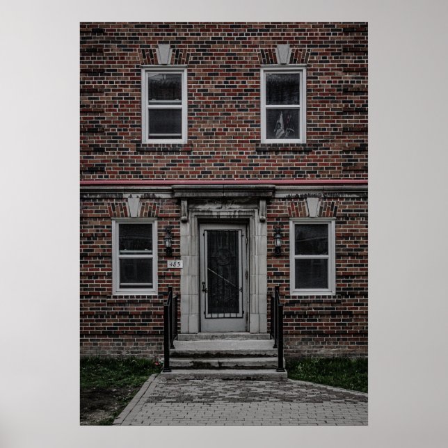 Geometri nr 36 Färg Version Poster (Framsidan)