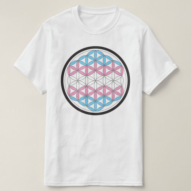 Geometri över helig tee shirt (Design framsida)