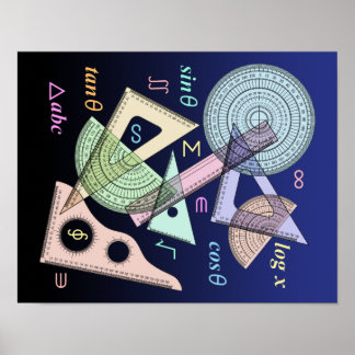 Geometri Poster