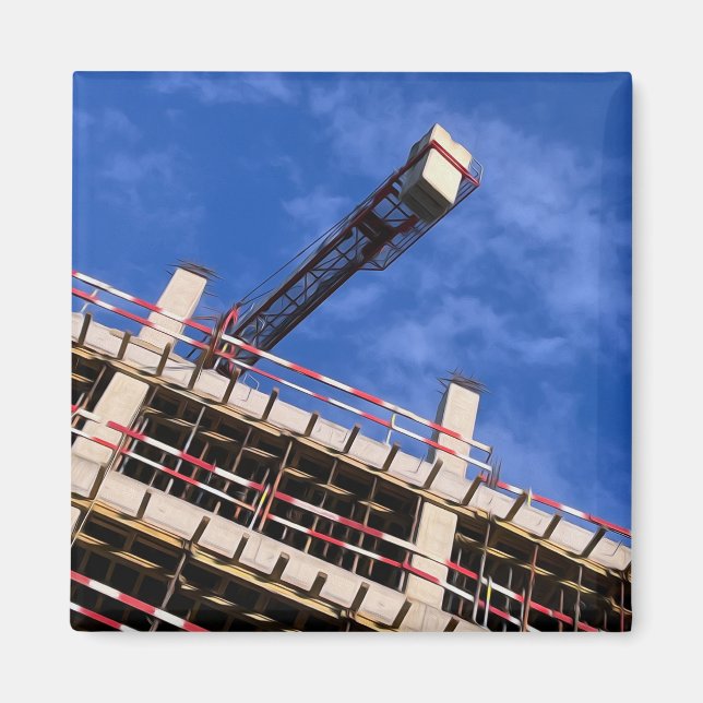 Geometri uppåt i luft magnet (Framsidan)