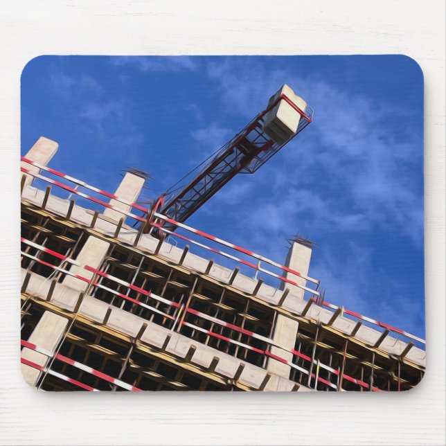 Geometri uppåt i luft musmatta (Framsidan)