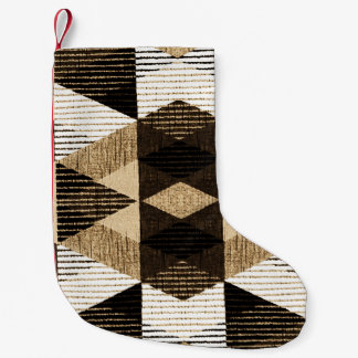 Geometri Upprepa: Texturerad bakgrundsdesign Liten Julstrumpa