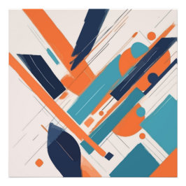 Geometría Atrevida Fototryck