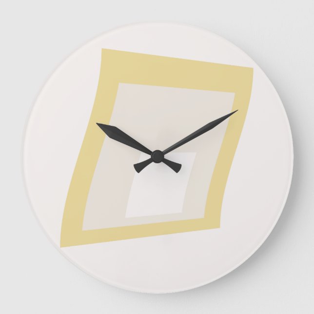 Geometria de Geomesky av Masanser Pixelat Stor Klocka (Framsida)