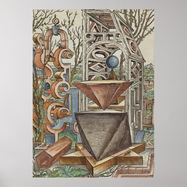 Geometria et Perspectiva- III Poster (Framsidan)