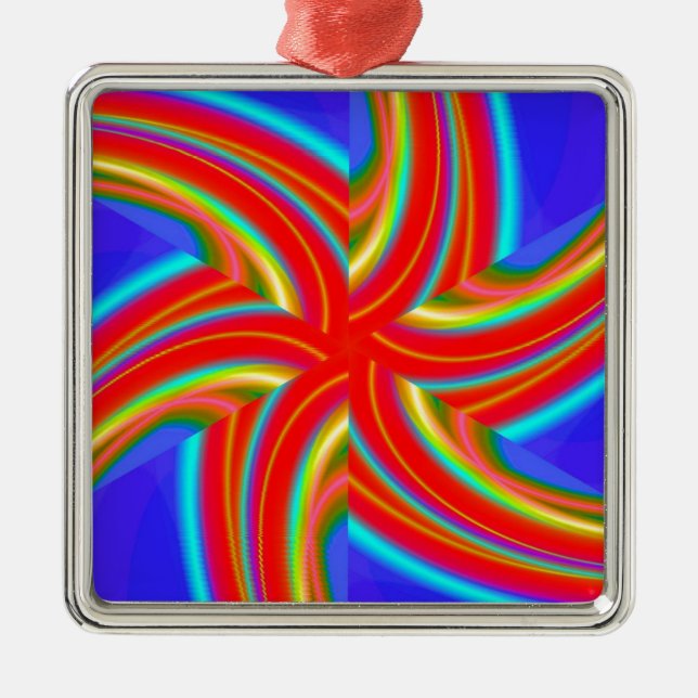 Geometric 160614 (04) julgransprydnad metall (Framsidan)