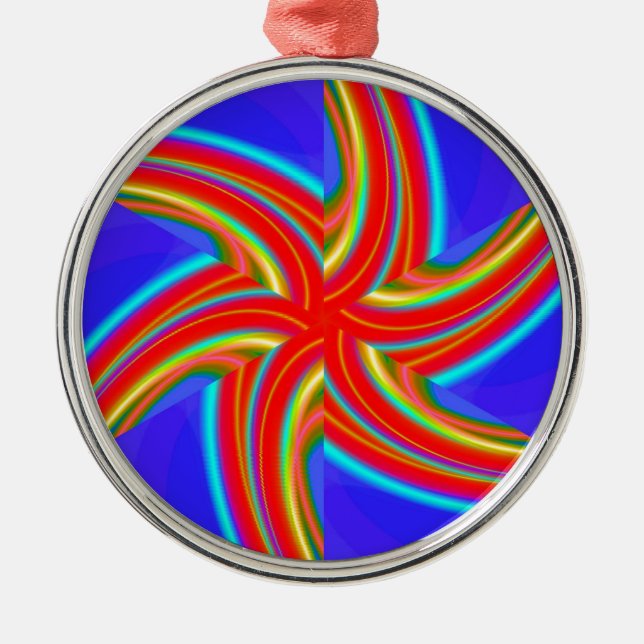 Geometric 160614 (04) julgransprydnad metall (Framsidan)