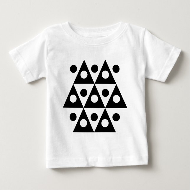 Geometric 260514 - Black Tee (Framsida)