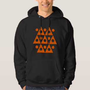 Geometric 260514 sweatshirt med luva