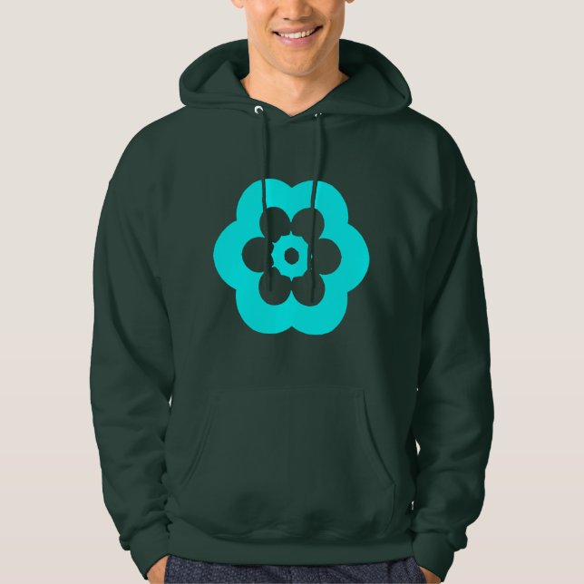 Geometric 290514 (03) - Färg Hoodie (Framsida)