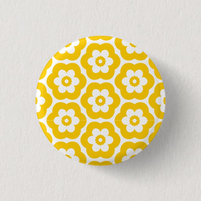 Geometric 290514 (3) - Amber on White Knapp (Framsida)