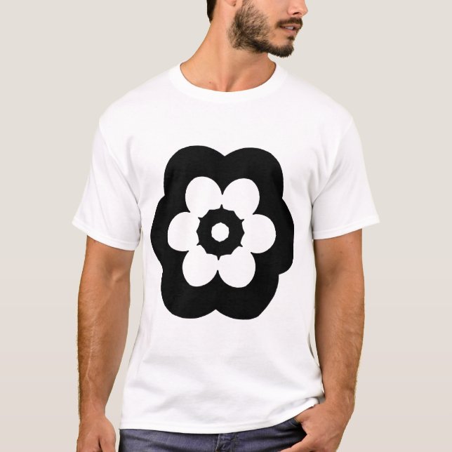 Geometric 290514 (3) - svart t shirt (Framsida)
