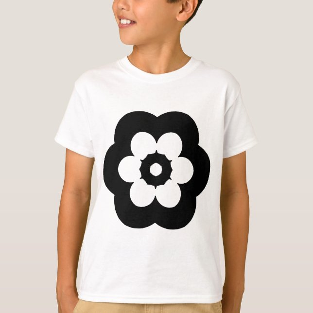 Geometric 290514 (3) - svart t-shirt (Framsida)