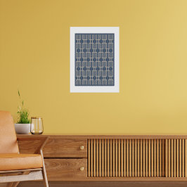 Geometric 2 Abstrakt Mönster Poster