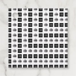 Geometric 2 Logotyp Mönster Design Gåvor Etiketter