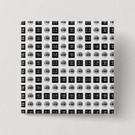 Geometric 2 Logotyp Mönster Design Knapp