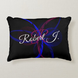 Geometric Abstraction Accent Pillow Prydnadskudde