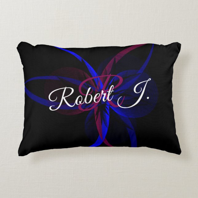 Geometric Abstraction Accent Pillow Prydnadskudde (Framsidan)