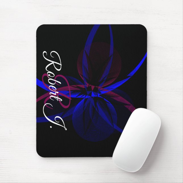 Geometric Abstraction Mouse Pad Musmatta (Med mus)