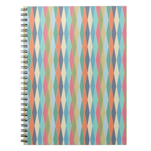 Geometric, abstrakt. anteckningsbok (Framsidan)