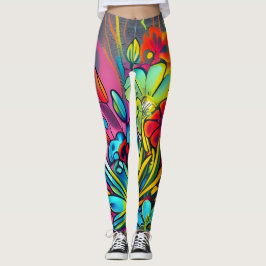 Geometric Abstrakt art Leggings