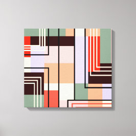 Geometric Abstrakt Canvas