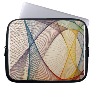 Geometric Abstrakt Electronics Bag Laptop Fodral