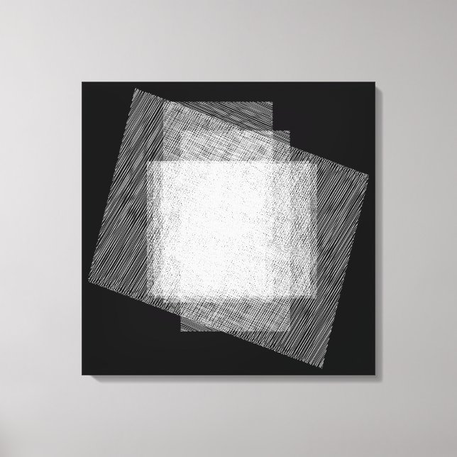 Geometric Abstrakt Panels Canvas Wall Art (Framsida)