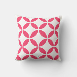 Geometric abstrakt - Sweet Fuchsia! Kudde