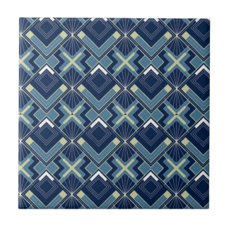 Geometric Art Deco Kakelplatta