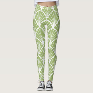 Geometric Art Deco, sömlös mönster Leggings