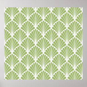 Geometric Art Deco, sömlös mönster Poster