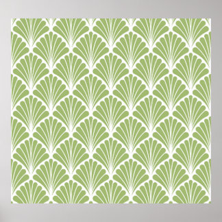 Geometric Art Deco, sömlös mönster Poster