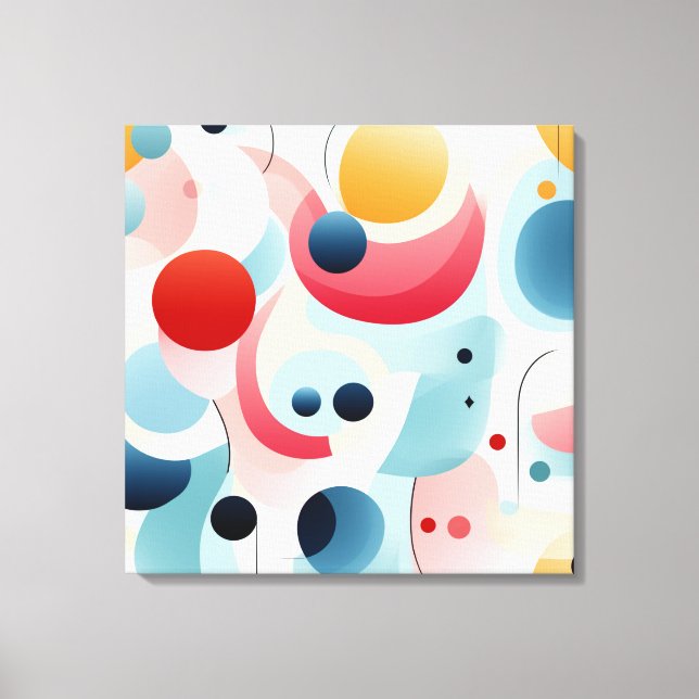 Geometric Art Design Canvas Art (Framsida)