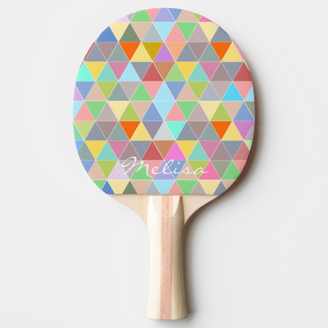Geometric Art ping pong-paddel för bord tennis Pingisracket (Framsidan)