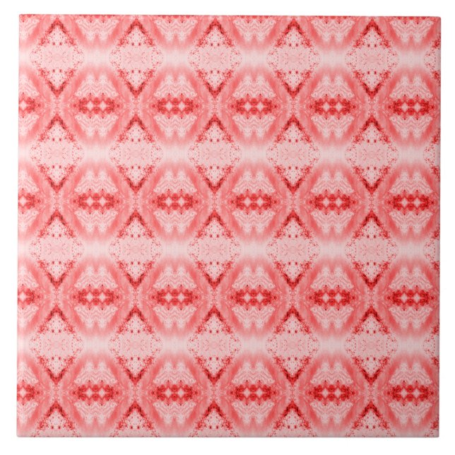 Geometric art rosa abstrakt wall art kakelplatta (Framsidan)