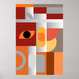 Geometric Art-utskrift | Premium Wall Art Poster