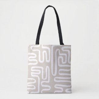 Geometric Bag Tygkasse