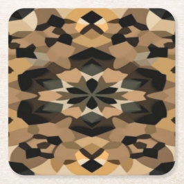 Geometric barware coasters underlägg papper kvadrat