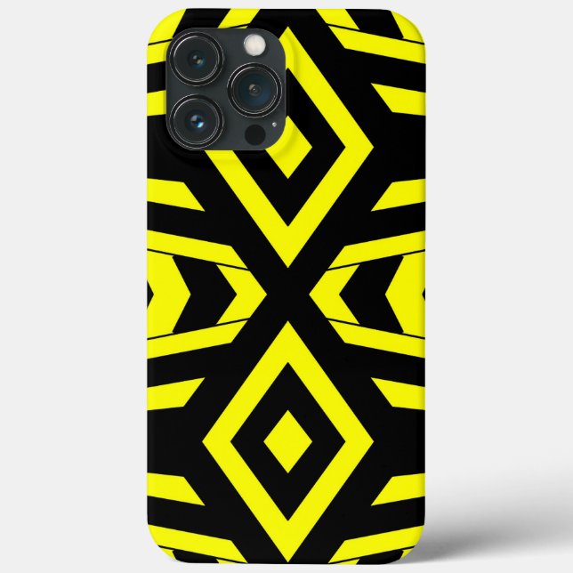 Geometric Bee Fodral-Mate iphone case (Baksida)