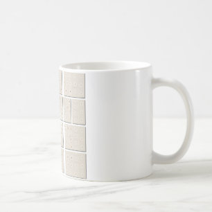 Geometric Beige Tonal Design med minimal Neutralt Kaffemugg