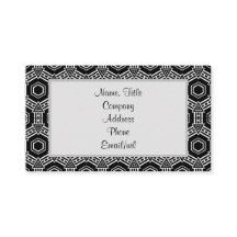 Geometric Black White Modern 4Jay