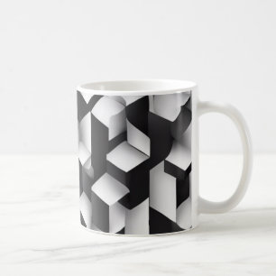 Geometric Bliss - 3D Texturerad Mugg