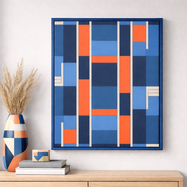 Geometric Bold Blocks Poster (Skapare uppladdad)