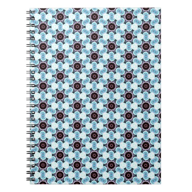 Geometric Bonanza Spiral bärbar dator Anteckningsbok (Framsidan)