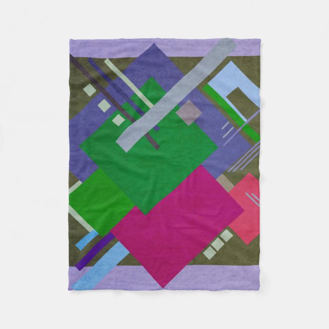 Geometric Brahaus Fleecefilt (Framsidan)