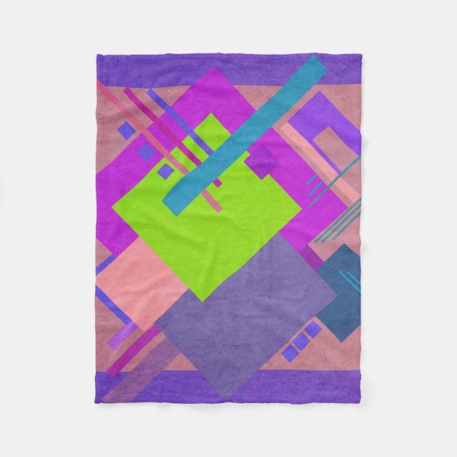 Geometric Brahaus Fleecefilt (Framsidan)